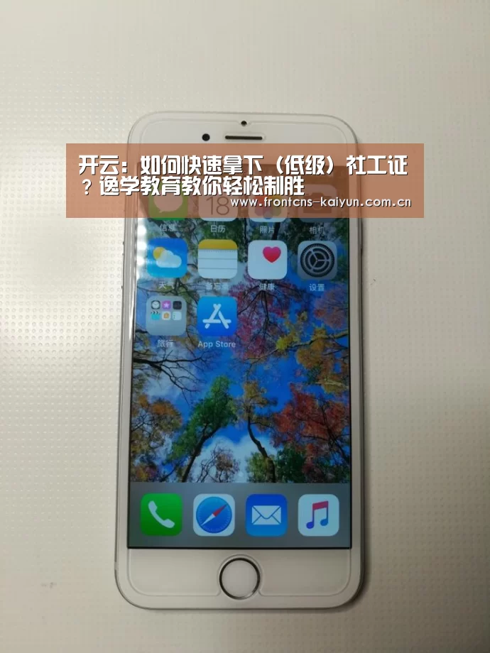 开云:如何快速拿下(低级)社工证?逸学教育教你轻松制胜(图2) 开云APP