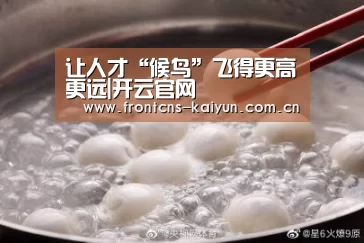 让人才“候鸟”飞得更高更远|开云官网(图3)